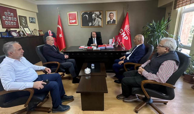 Tokat Basın Konseyi'nden CHP'ye Ziyaret