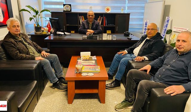 Konca’dan Tokat Basın Konseyi’ne hayırlı olsun ziyareti