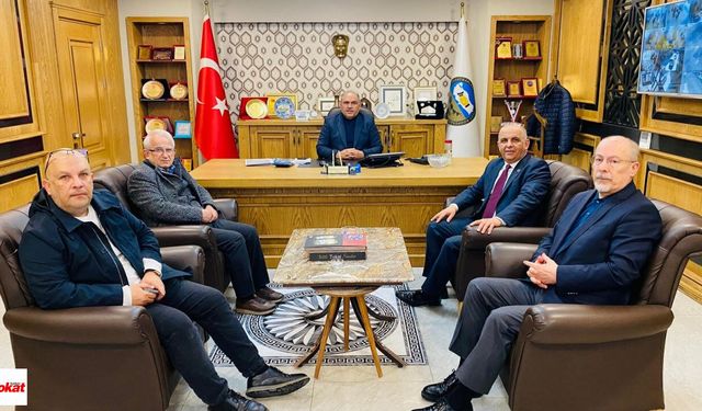 TOBKON'dan Başkan Aydoğan'a Ziyaret