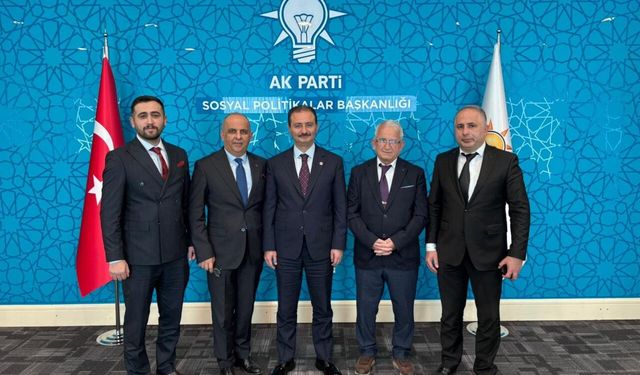 TOBKON Ankara'da: Milletvekili Aldemir'e Ziyaret