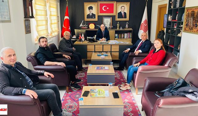 Tokat Basın Konseyi’nden Vakıflar’a Ziyaret: Meydan Camii İçin Tarih Verildi