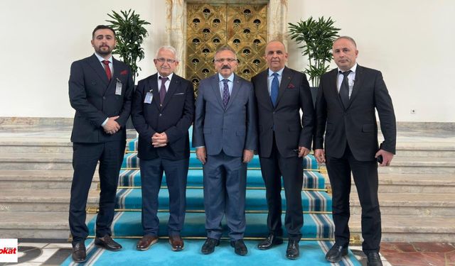 TOBKON yönetimi Meclis’te: Vekil Beyazıt'a ziyaret