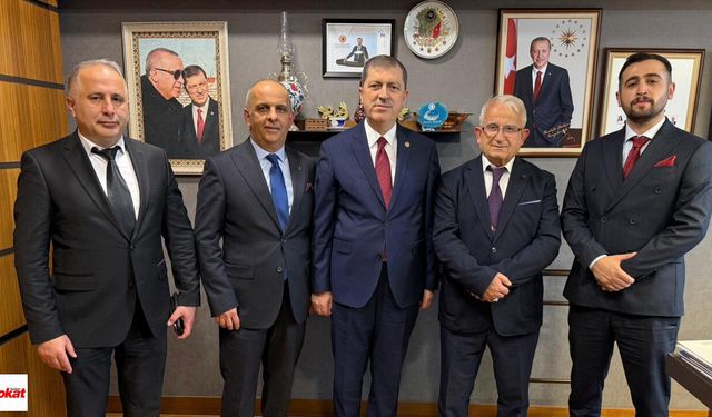 Tokat Basın Konseyi’nden Milletvekili Arslan’a Ziyaret