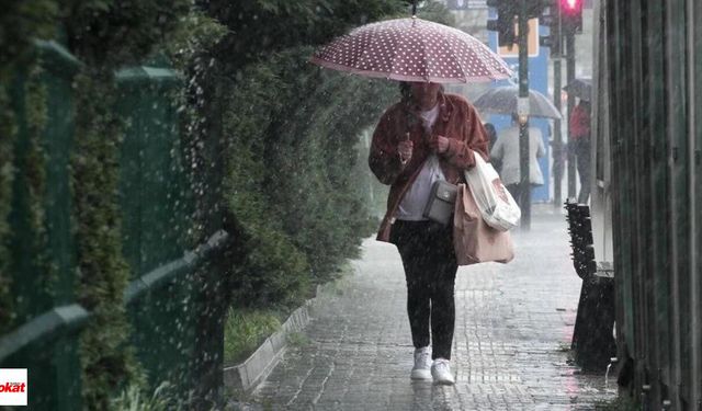 Hava bir anda değişti: Tokat için yağmur uyarısı