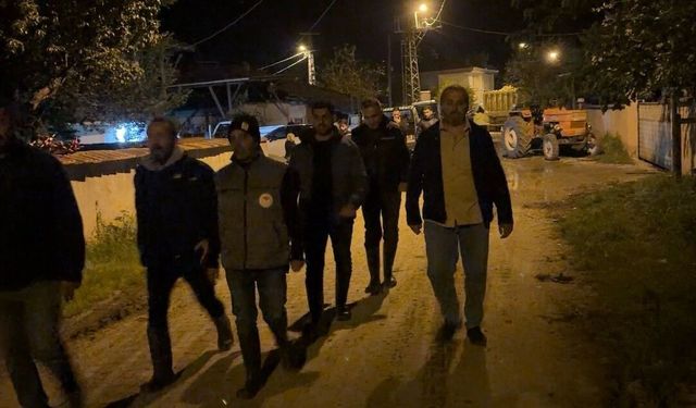 Erbaa'da bir köy tahliye edildi