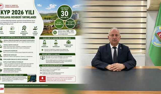 Erbaa’da Çiftçiye Büyük Destek