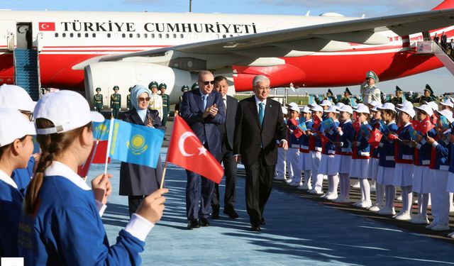 Cumhurbaşkanı Erdoğan Kazakistan Ziyareti!