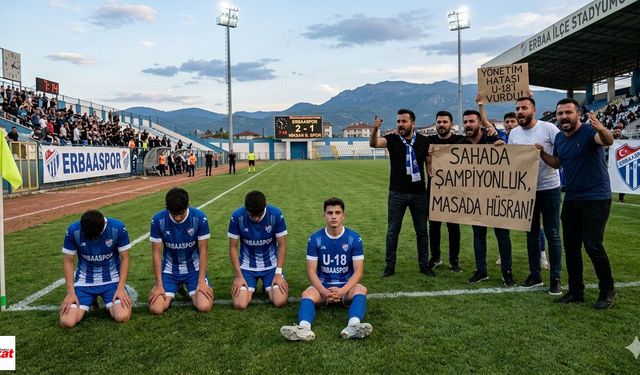 Hayalleri Masada Kalan Çocuklar: Erbaaspor Şampiyon Oldu, Bileti Niksar Kaptı!