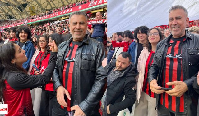 Tokat'ta Konser Beklentisi: Haluk Levent Taburcu Olup Maça Gitti