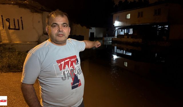 Turhal’da Korkulan Oldu! Yeşilırmak Taştı, Evleri Su Bastı: “Her Yer Deniz Gibi”