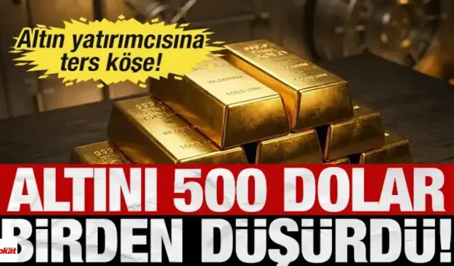 Altın yatırımı olanlar dikkat! Küresel piyasalarda altın neden kaybediyor?