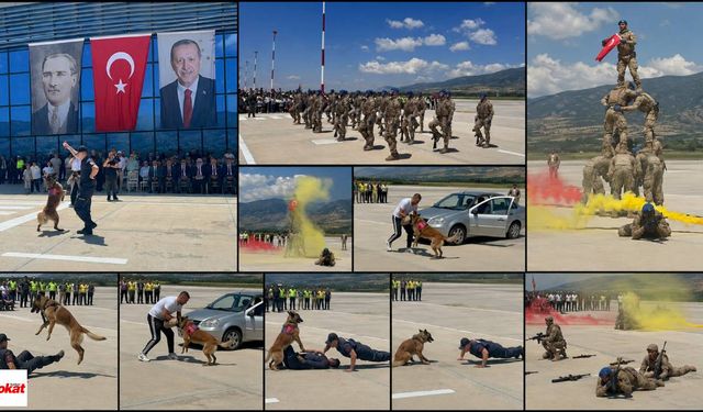Atatürk'ün Tokat'a Gelişi Coşkuyla Kutlanıyor: Jandarma Göz Doldurdu, 203. Filo Gururlandırdı