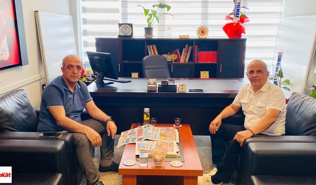 Şaban Ceylan'dan Tokat Basın Konseyi'ne Ziyaret
