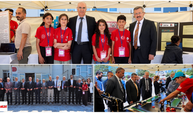 Tokat'ta TÜBİTAK Destekli 4006-C Bilim Fuarı Festivali Başladı