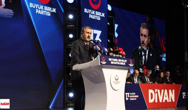 BBP'de Mustafa Destici Yeniden Seçildi