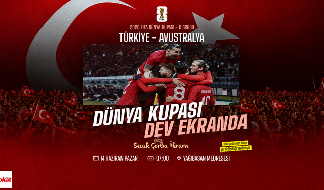 Dünya Kupası Coşkusu Yağışa Takıldı: Dev Ekran Etkinliğinin Yeri Değişti