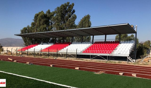 Futbol Sahasına Çelik Tribün Yaptırılacak