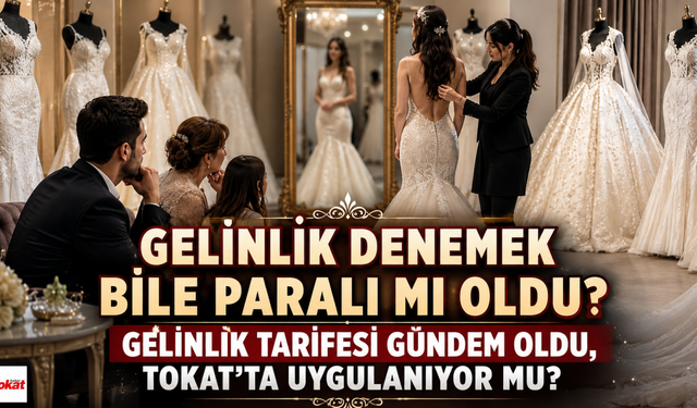 Gelinlik Denemek Bile Paralı mı Oldu? Gelinlik Tarifesi Gündem Oldu, Tokat’ta Uygulanıyor mu?