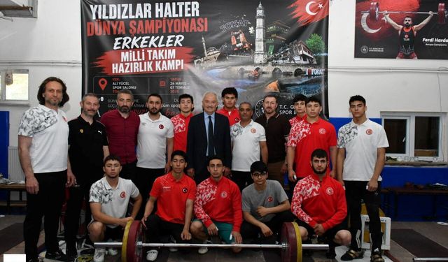 Tokat’ta Milli Halter Heyecanı: Dünya Şampiyonası Öncesi Moral Ziyareti