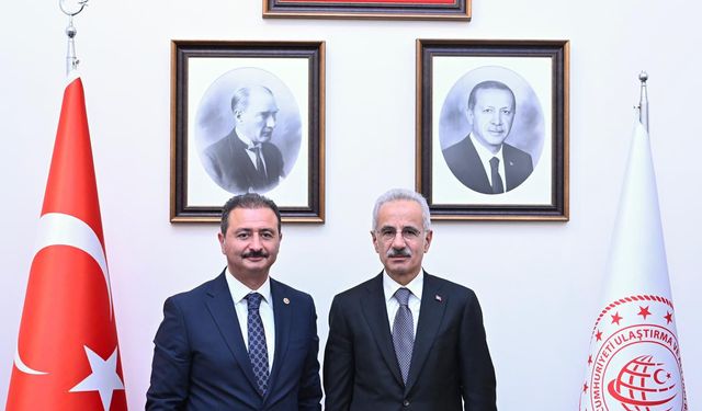 Tokat'ın Ulaşım Projelerine Ankara'da Yakın Takip Vekil Aldemir Bakan Uraloğlu İle Ulaşım Yatırımlarını Değerlendirdi