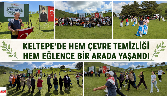 Keltepe’de Hem Çevre Temizliği Hem Eğlence Bir Arada Yaşandı