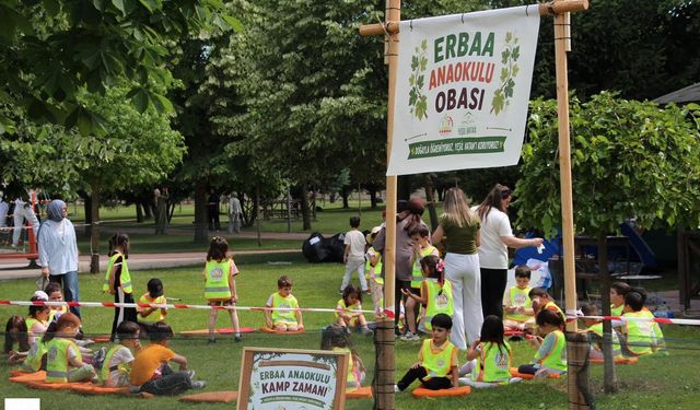 Minik Kaşifler Erbaa’da Kamp Heyecanı Yaşadı