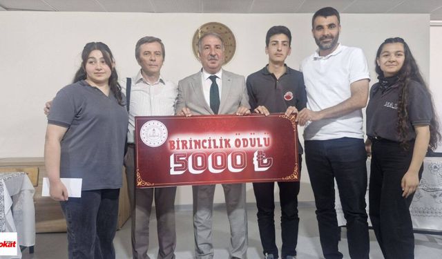 Niksar Anadolu Lisesi İl Birincisi Oldu