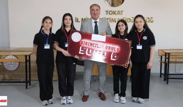Niksar’a Bir Gurur Daha: İl Birinciliği Kaya İsmet Özden Ortaokulu’nun