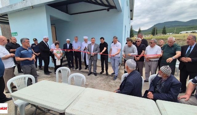 Niksar OSB Ahi Evran Camii İbadete Açıldı