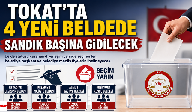 Tokat'ta seçim heyecanı