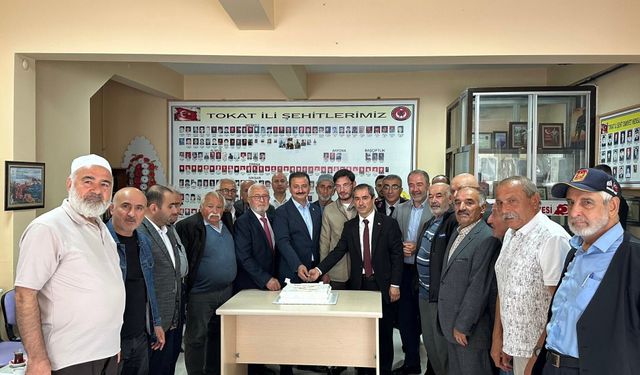 Tokat Protokolü Şehit Babalarıyla Bir Araya Geldi