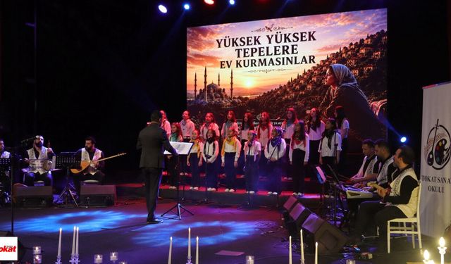 Tokat Sanat Okulu Yıl Sonu Etkinliği Büyük Beğeni Topladı