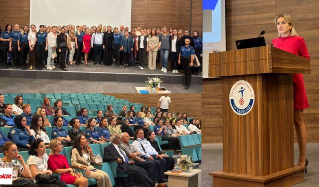 Tokat'ta kadın polisler 'kadın ve farkındalık' konulu seminere katıldı