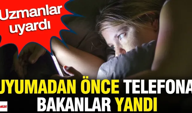 Uyumadan Önce Telefona Bakmak Zararlı Mı? Uyku Kalitesini Bozan 5 Önemli Hata!