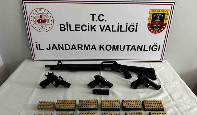 Evden cephanelik çıktı