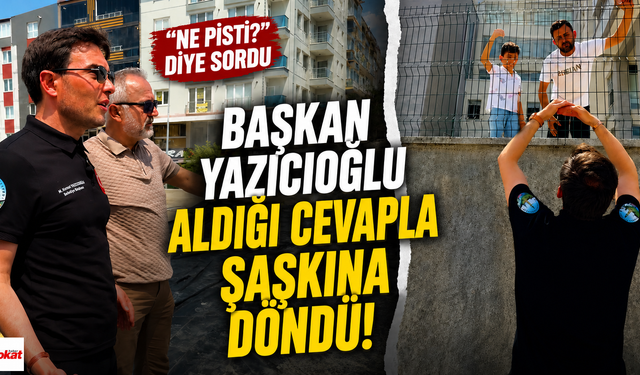 Başkan Yazıcıoğlu "Ne Pisti?" Diye Sordu, Cevap Karşısında Şaşkınlığını Gizleyemedi