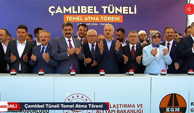 Çamlıbel Tüneli'nin Temeli Atıldı: Bakan Uraloğlu'ndan Tokat ve Sivas'a Dev Ulaşım Müjdesi