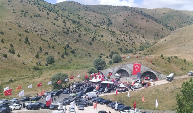 Tokat'tan Van'a Uzanacak  Dağları Delen Çılgın Projede Düğmeye Basıldı Tam 371 Milyon Lira Cepte Kalacak