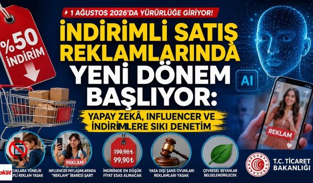 İndirimli Satış Reklamlarında Yeni Dönem Başlıyor: Yapay Zekâ, Influencer ve İndirimlere Sıkı Denetim