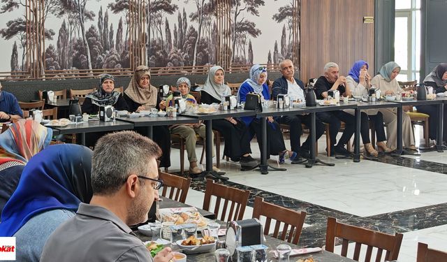 Kadınlar dayanışma kahvaltısında aynı sofrada buluştu