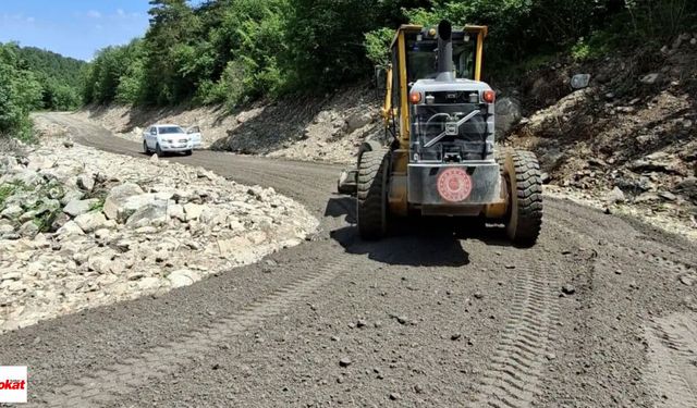 Reşadiye'de Kritik Güzergâh Yenilendi: Kurt Gölü Yolunda Yüzleri Güldüren Gelişme