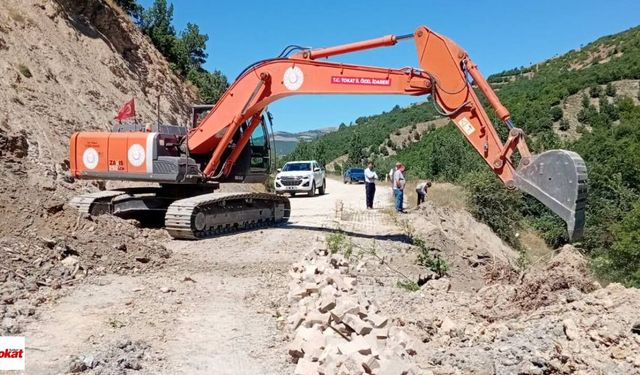 Köy Köy Çalışma Başladı: Tokat'ta Yol ve Altyapıda Yoğun Hareketlilik