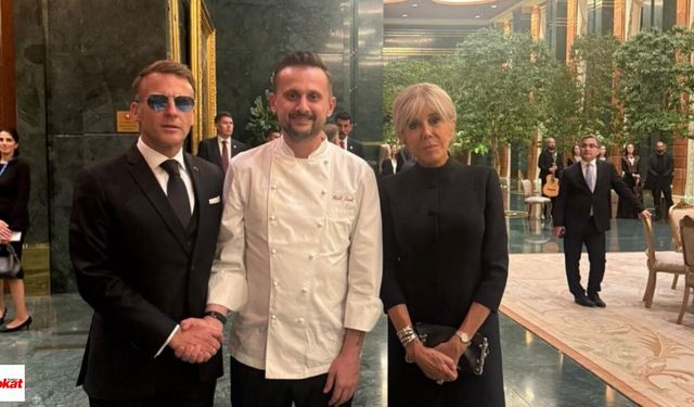 Beştepe’de Tarihi Akşam Tokat'ın Lezzeti Fransa Yolcusu Macron Tokat Asma Sosuna Hayran Kaldı