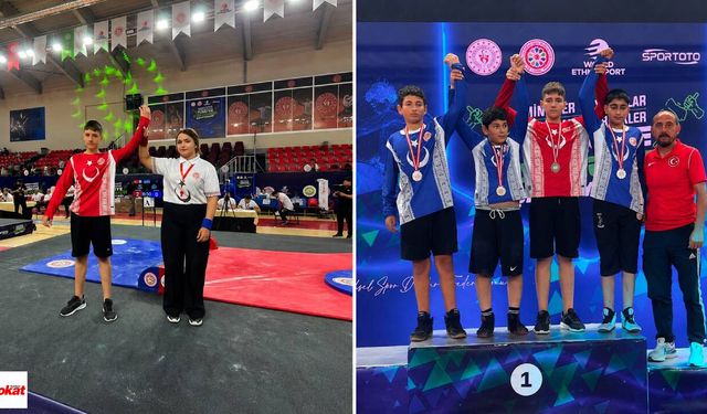 Mas Güreşi Türkiye Şampiyonası'nda Niksar'a Bronz Madalya
