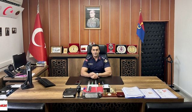Niksar'ın Yeni İlçe Jandarma Komutanı Görevine Başladı