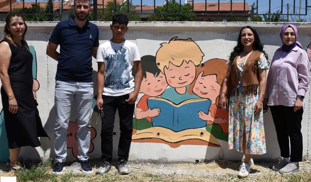 Bir Öğretmenin Hayaliyle Başladı Altındağ'da Okul Duvarları Çocukların Hayal Dünyasına Dönüştü