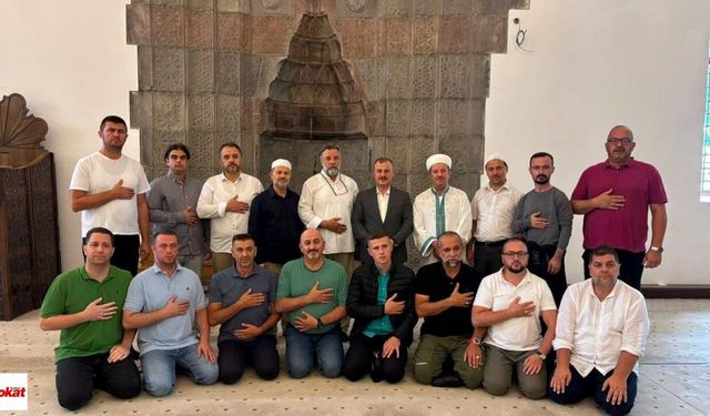 Saraybosna Üniversitesi Heyeti Niksar'da
