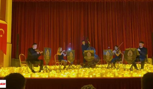 Tokat’ta Büyüleyici Konser: Candles and Echoes Sahnede
