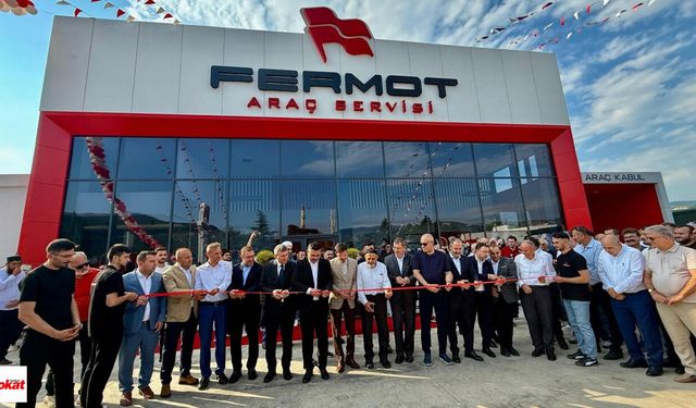 Tokat'ta Otomotiv Sektörüne Yeni Yatırım! Fermot Araç Servisi Açıldı