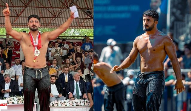 Tokatlı Alperen Düzenci Kırkpınar'da Şampiyon Oldu, Bir Üst Boya Yükseldi